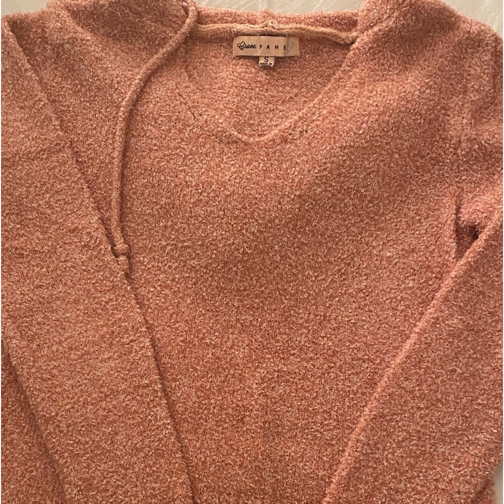 Crave fame Size small soft hooded sweater